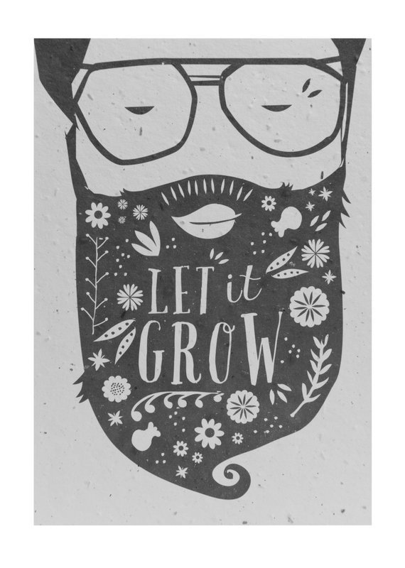 Send and Grow postcard - Let it grow