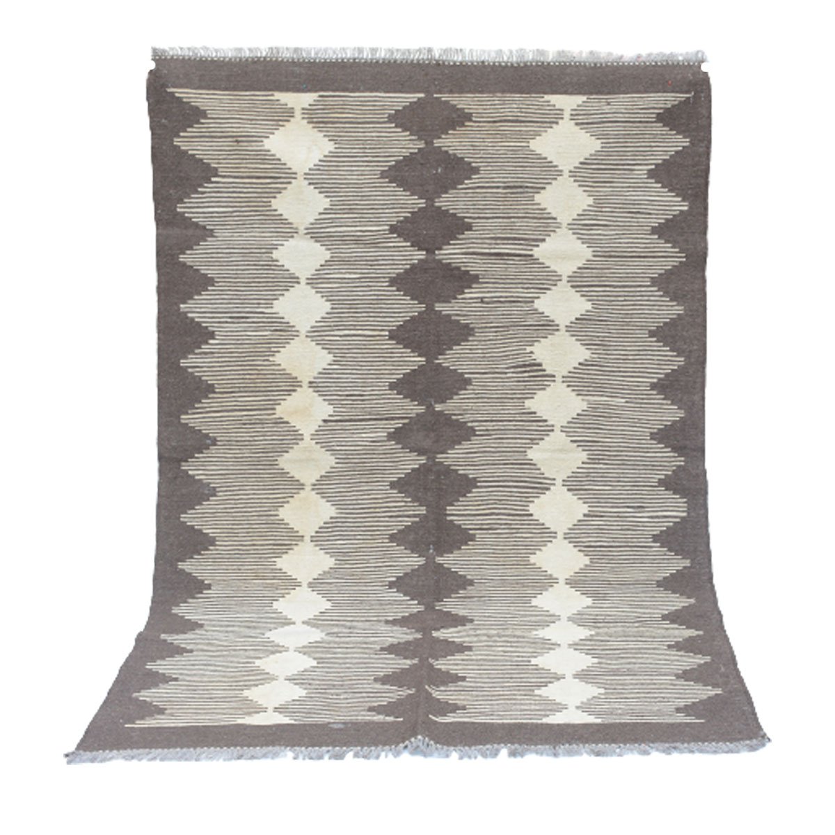 Alfombra Kilim moderna cielo pálido