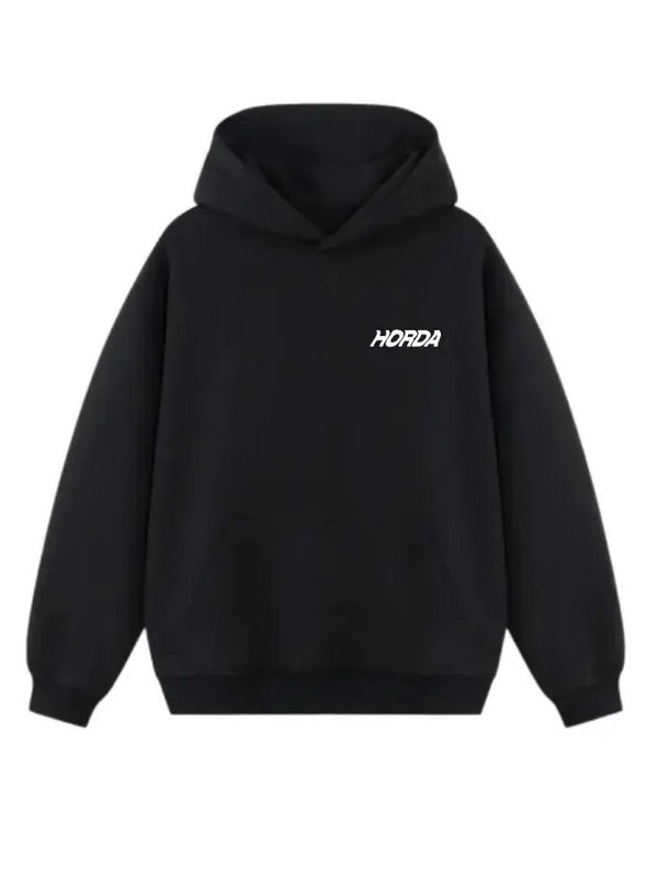 Felpa con Cappuccio 460g Boxy Fit War — Streetwear Made in Italy | Horda Brand