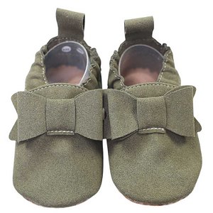Children's shoes ReyStep bow olive