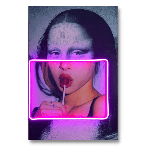 Gioconda Lollipop | LED vægkunst