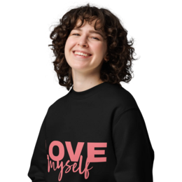 LOVE Myself Unisex øko sweatshirt