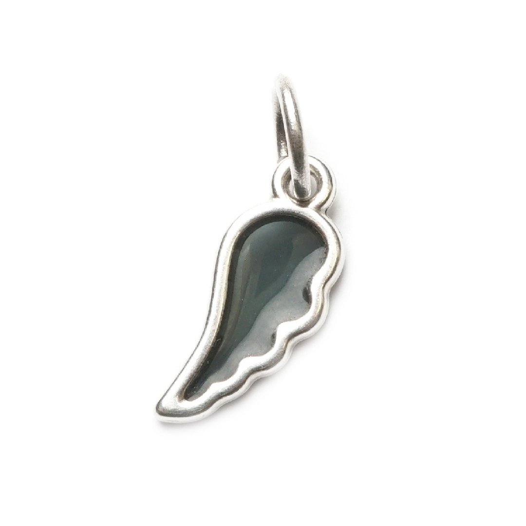 Ali nere/argento, amuleto S