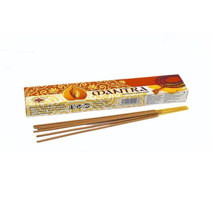 Green Tree Mantra Hand Rolled Natural Incense Sticks