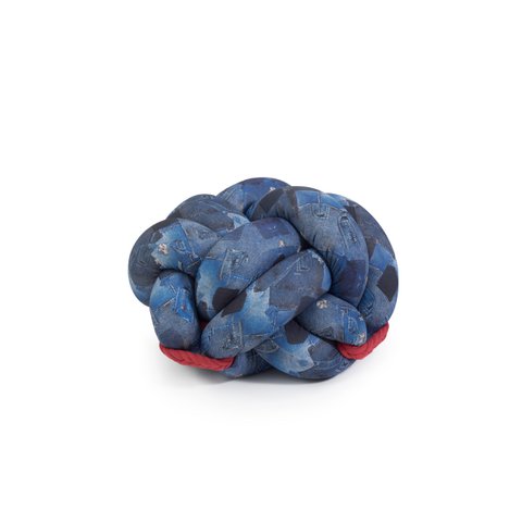 Knotty Knot Small Knot Cushion - Blue Jeans / 45 x 28 cm