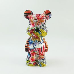 polyresin bear bank colorful