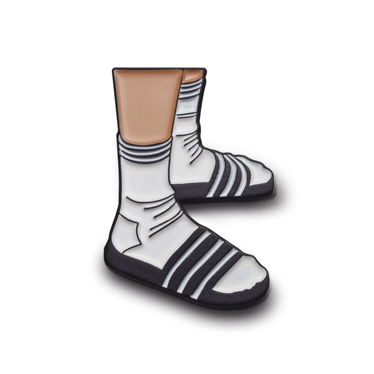 Pin di smalto "calzini e pantofole"