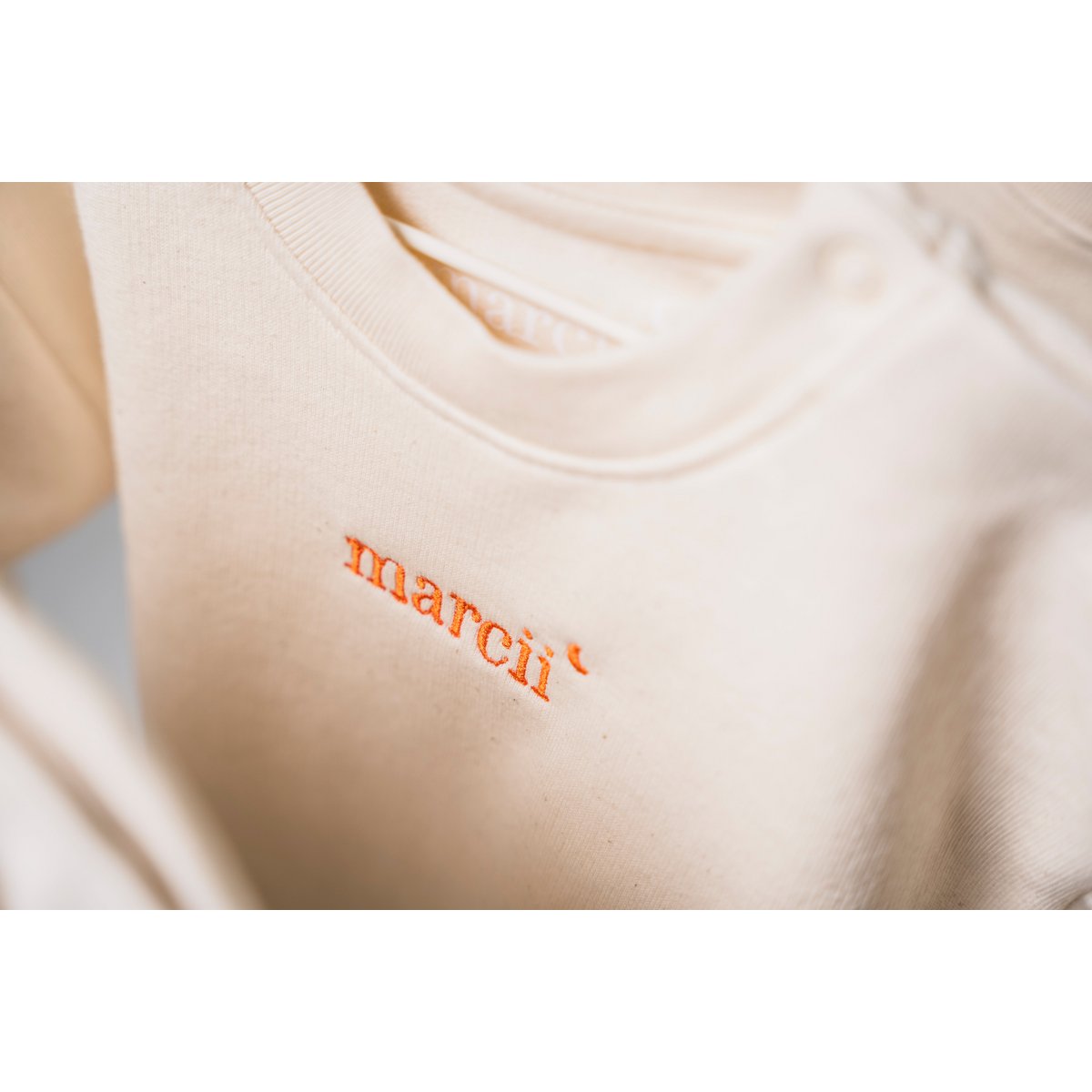 HOODIE "PureNature" - Stick Orange