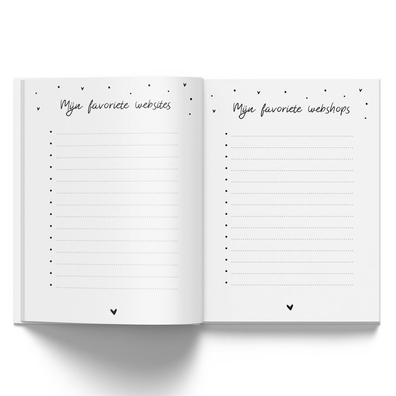 Fyllbooks Password Book - A6