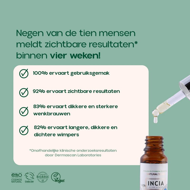 INCIA Wimpernserum für Wimpern und Augenbrauen