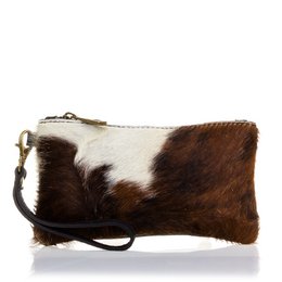 Firenze Artegiani. Mattarello Dame håndtaske Ægte læder Cavallino Leopard Large Dollaro