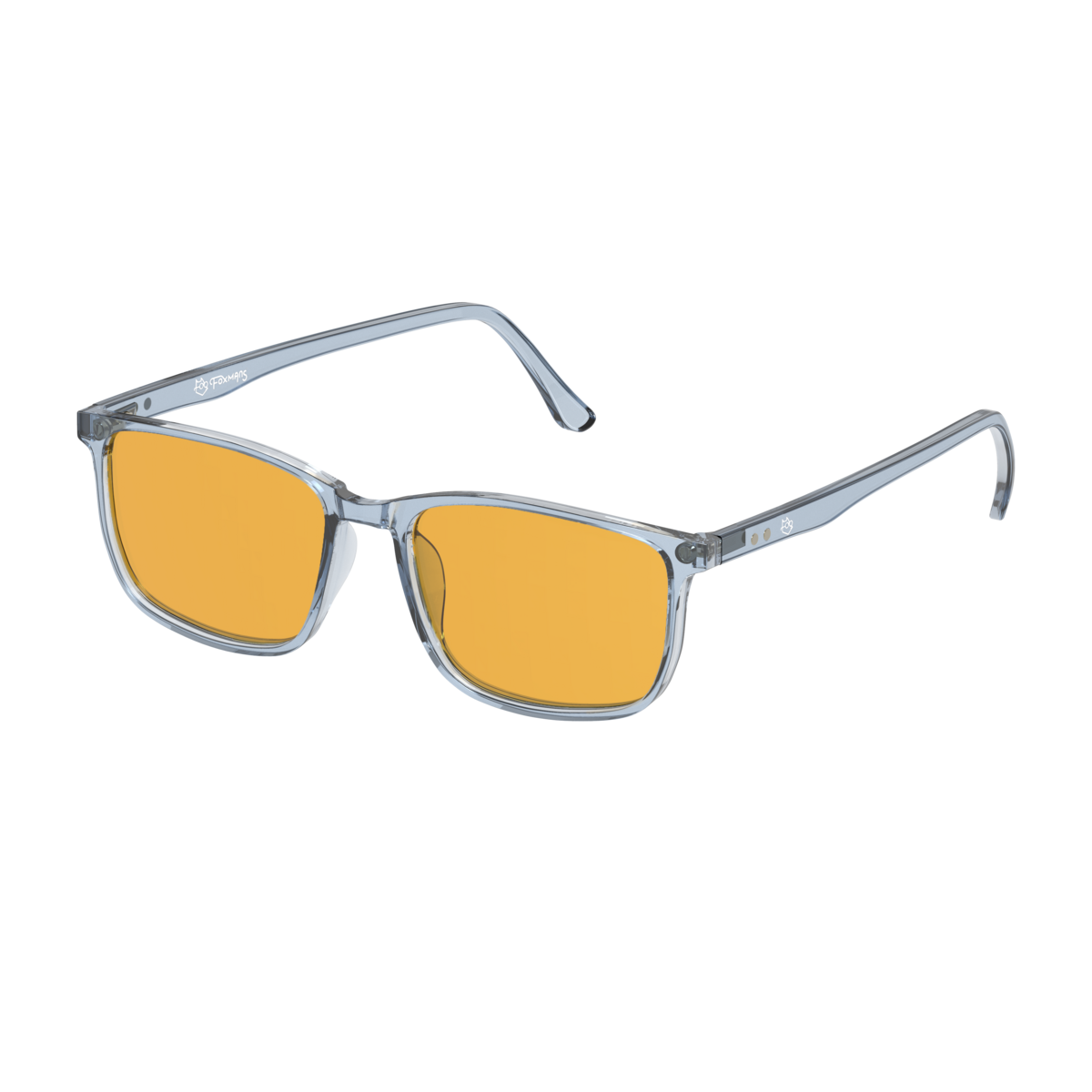 Harrison Blue Light Glasses - Heavy Duty Lens (krystal stel)