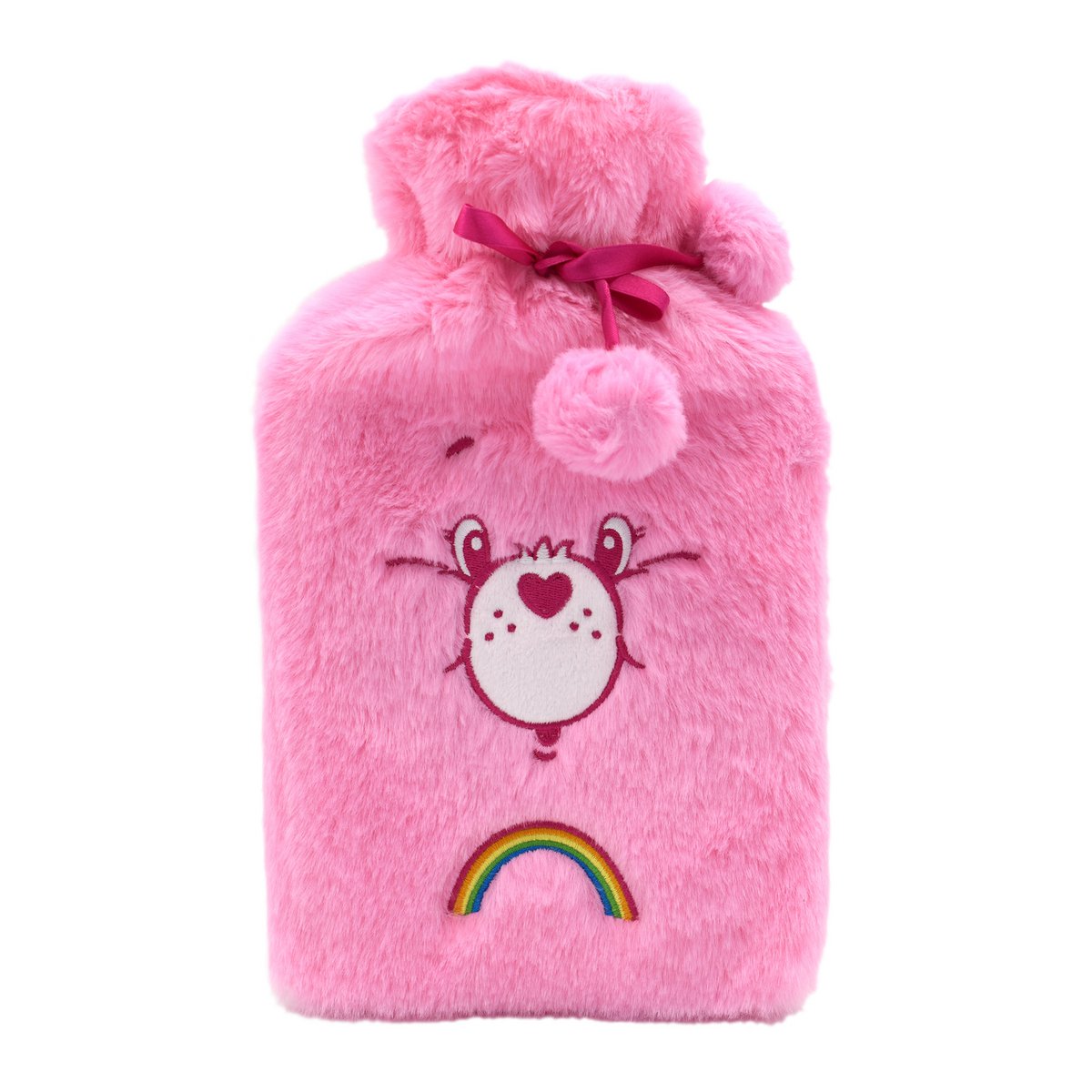 😍 Care Bears, Hot Water Bottle, with Cover, Hot Water Bottle for Hot Therapy, Hot Water, Rubber, Cold, Winter, Child, Adult
