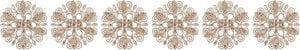 CRYSTALS LUSTER 6 PIECE SET (HOFF7528)