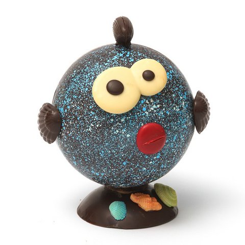 Fish chocolate figurine (dark) 350 Grs