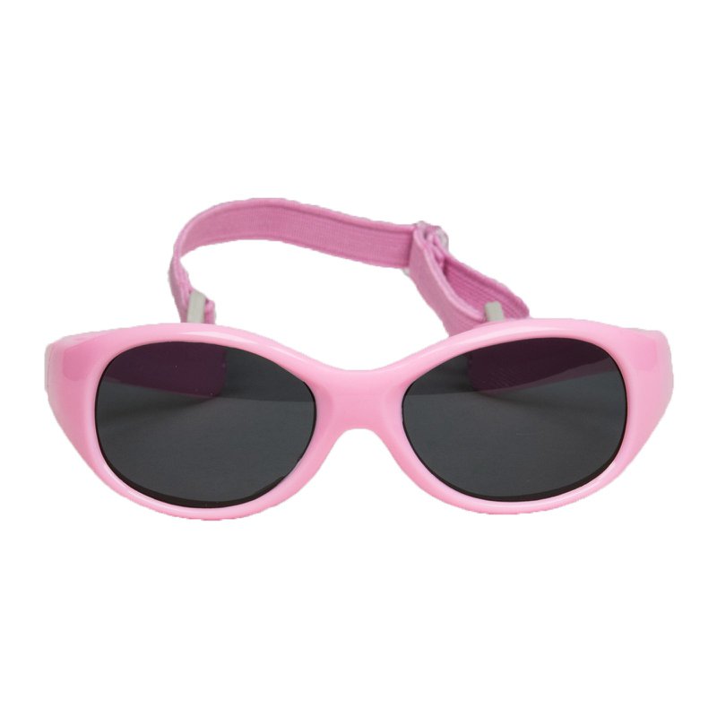 Children's sunglasses Noah with strap 0 - 1 year - size S - pink