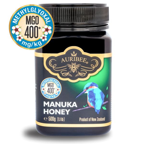 Miel de Manuka 100% pura y cruda MGO 400+ (500 gramos)