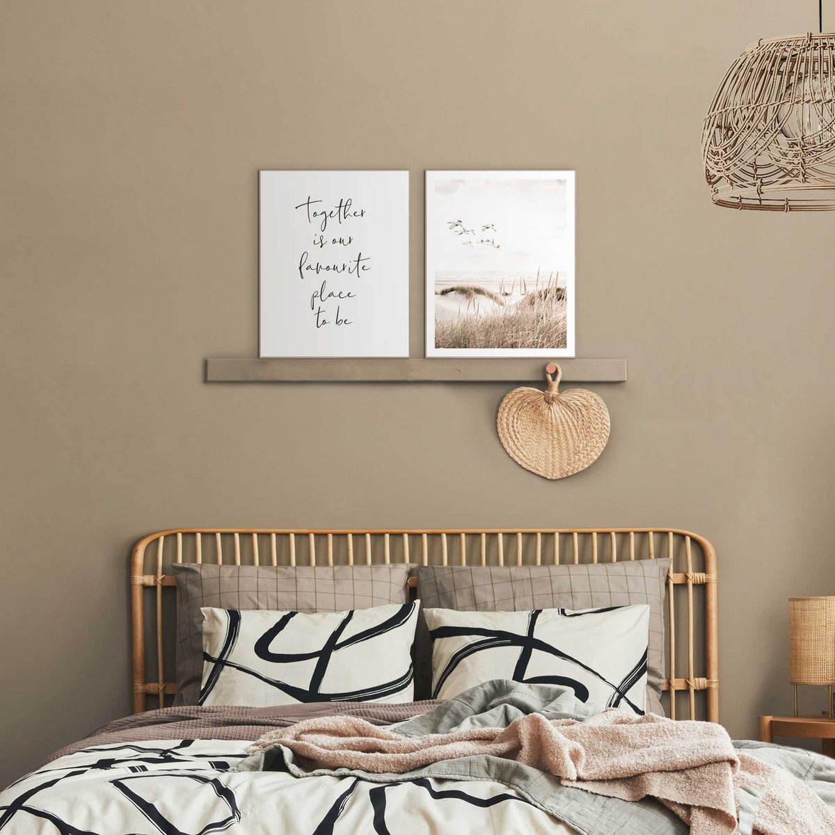Set de pintura Slim Frame Grullas 50x40