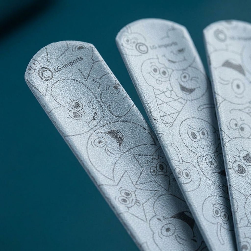 Colour-In Emotion Faces Slap Bracelet 22 cm