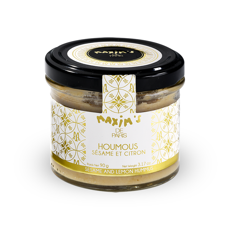 Sésame and lemon houmous