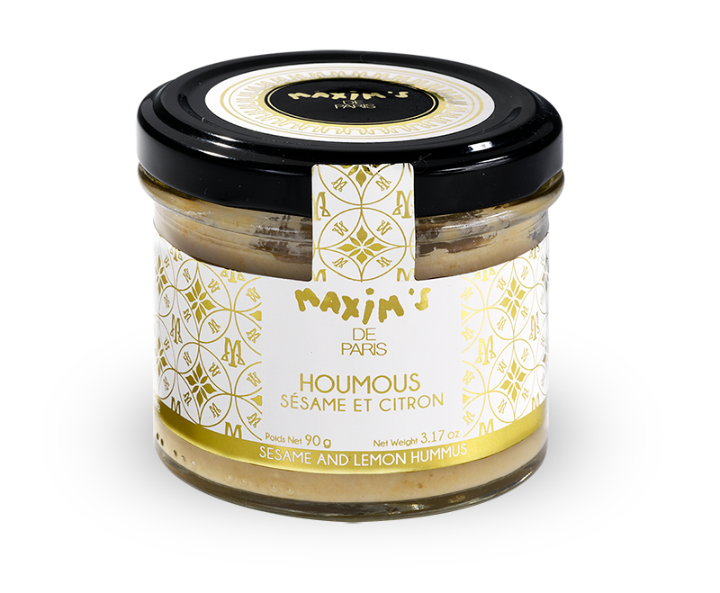 Sésame and lemon houmous