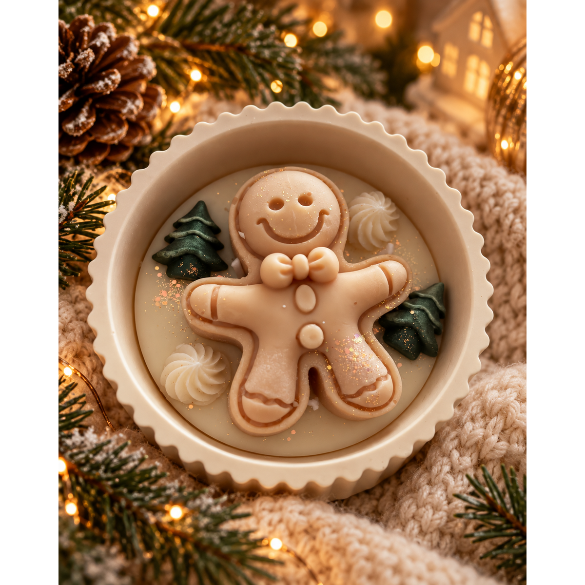 Gingerbread Glow Duftkerze | Rapswachs