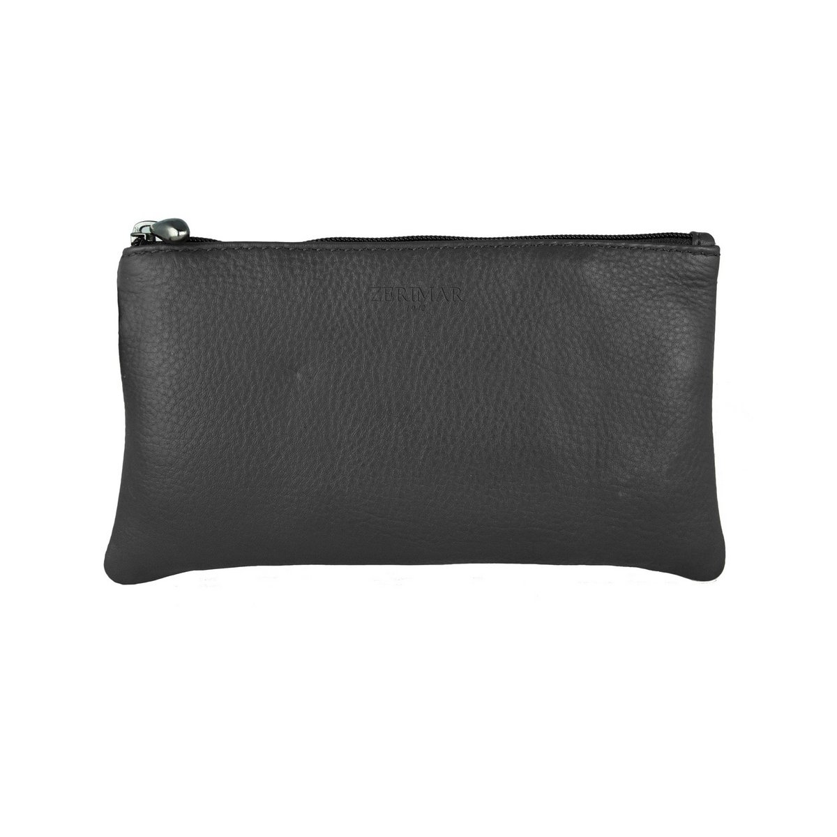 Handtasche mit kurzem Henkel und Reißverschluss 21x12 cm