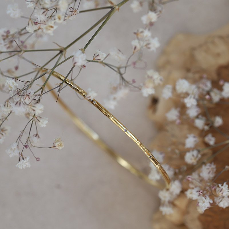 Lotus bangle