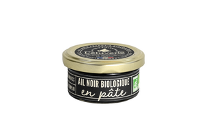 Schwarze Bio-Knoblauchpaste