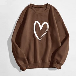 Trendy sweater med print til kvinder