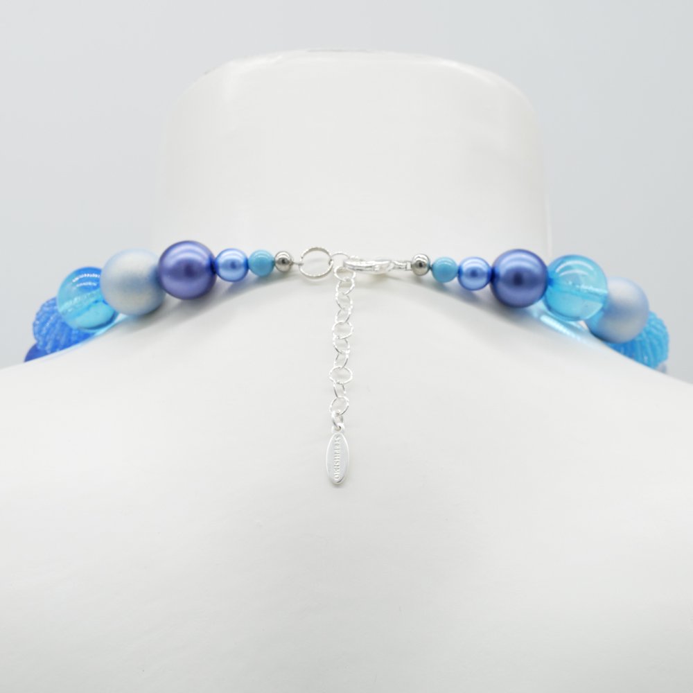 Stephisimo "Bollywood" necklace, Azure