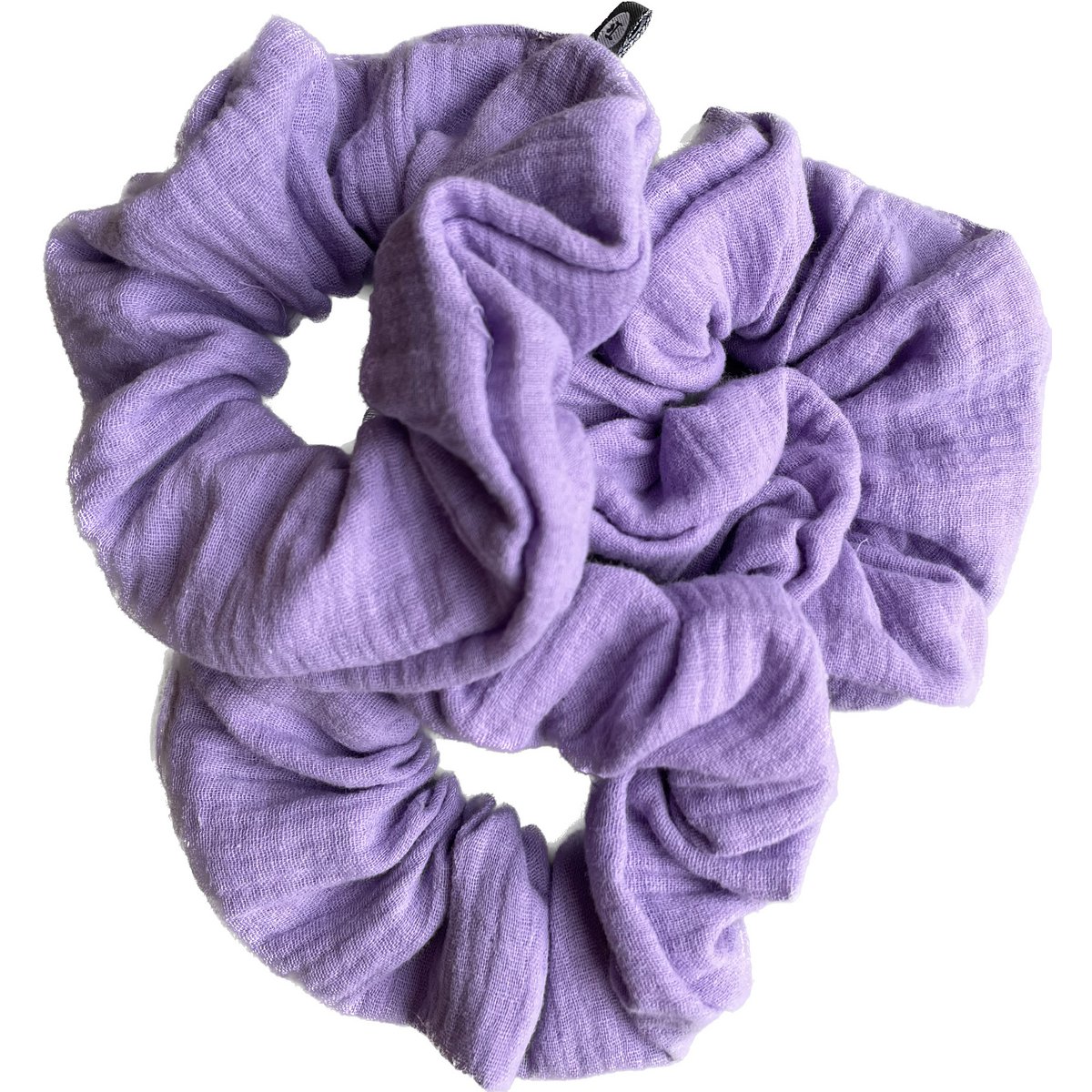 Scrunchies in mussola (set di 3)