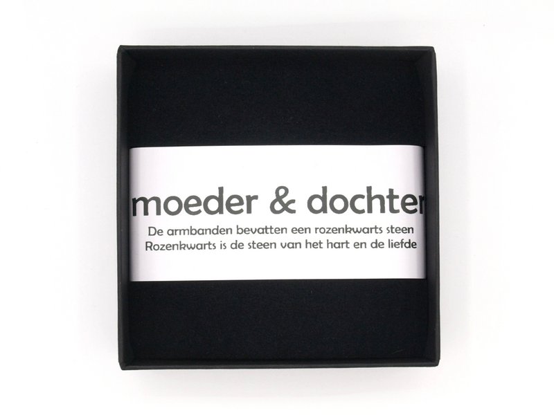 Moeder en zoon armbandenset Landschap Jaspis