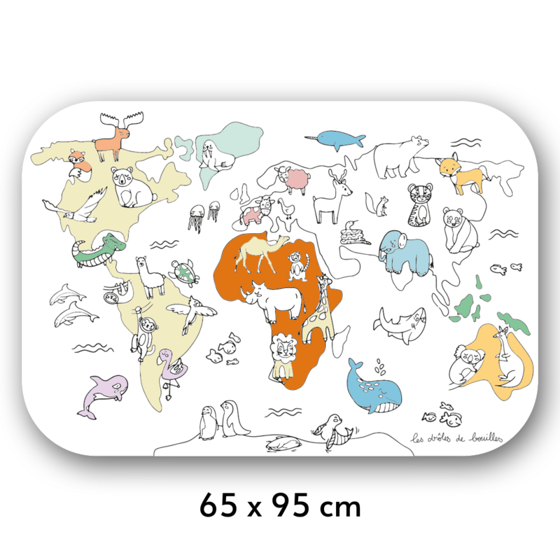 Coloriboard - La Map Monde