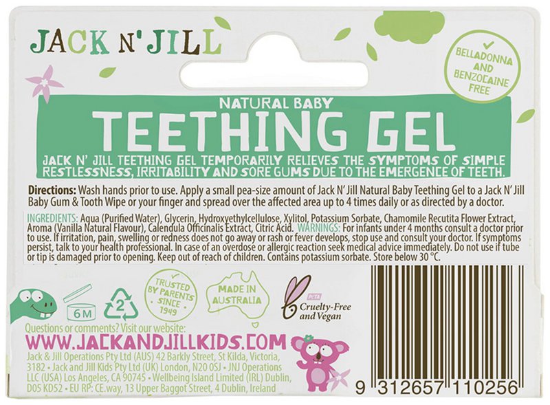 Jack N' Jill - Gel lenitivo
