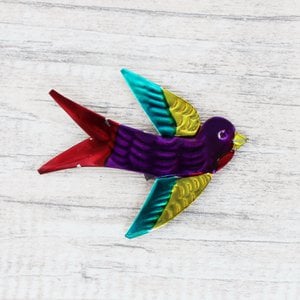 Fridge magnet bird