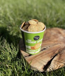 Mini aperitif cookies: Parmesan A.O.P. - Basil