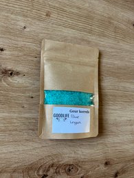 Fragrant blue lagoon scented sachets, made of natural materials, with a soft, rectangular shape.