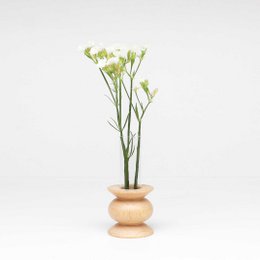Totem Holzvase - Kurz Nº 5