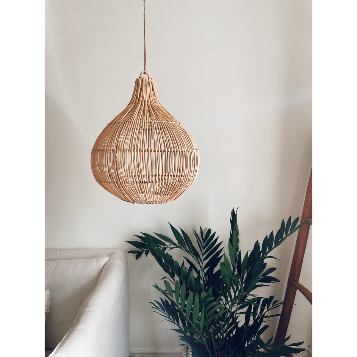 Mandala Rattan Lampshade