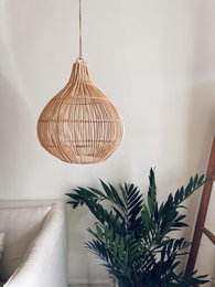 Mandala-Rattan-Lampenschirm