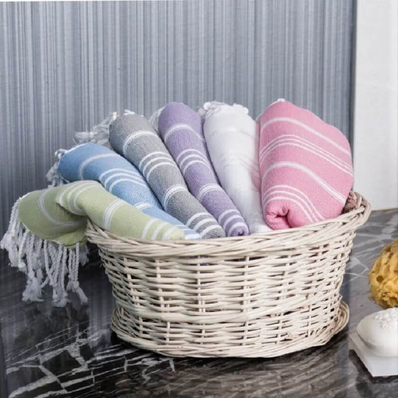 Trendiges Hamam-Handtuch aus Baumwolle
