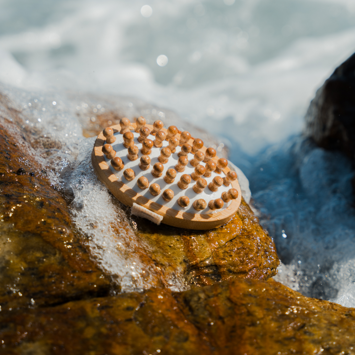 Bamboo Massage Brush | Body & Dry Brushing | Plastic-Free