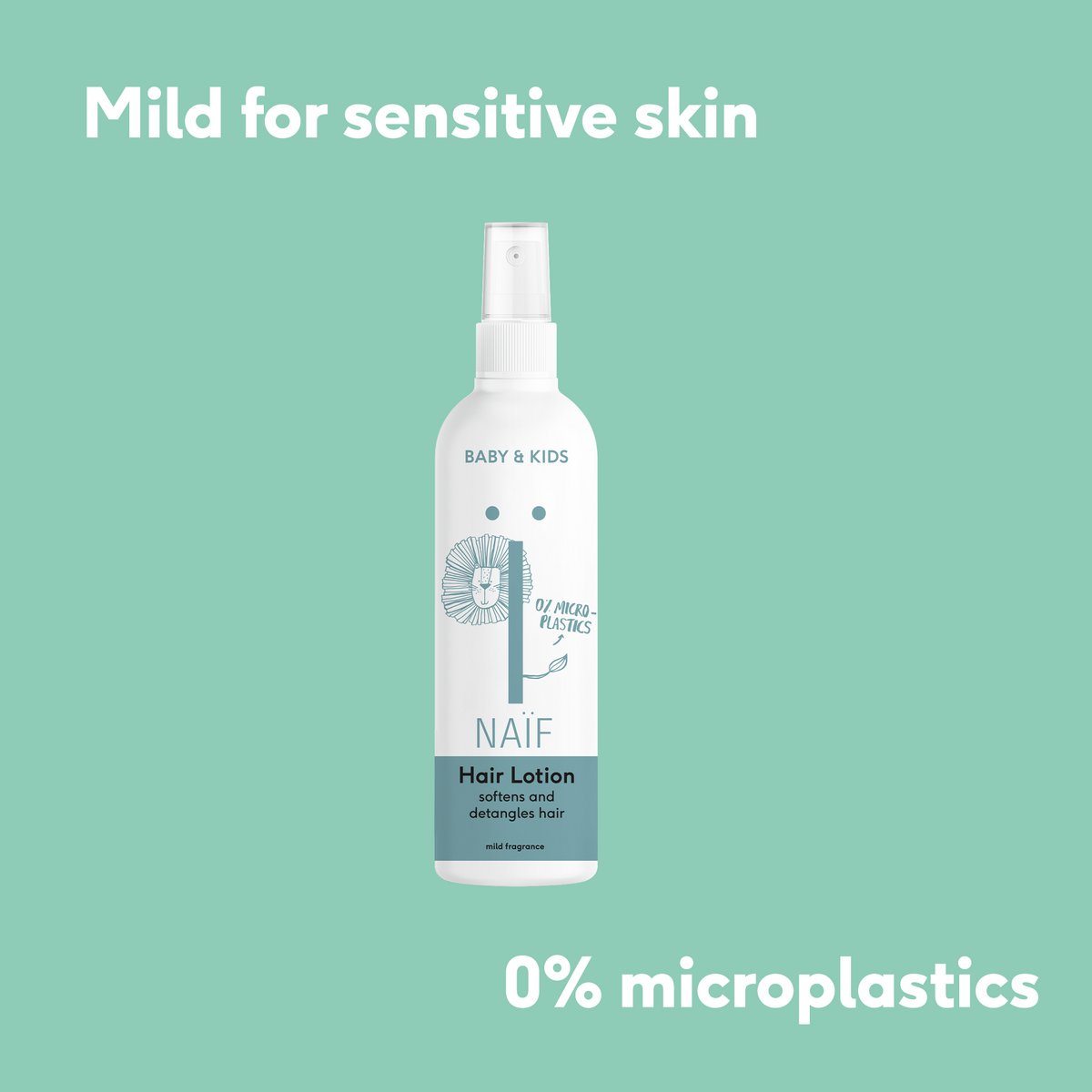 Naïf Anti-klit Haarlotion voor Baby & Kids 150ml