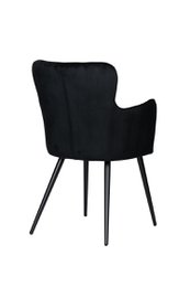 Poltroncina nera (set di 2)