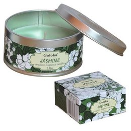 Goloka Jasmine Soya Wax Candle Tin