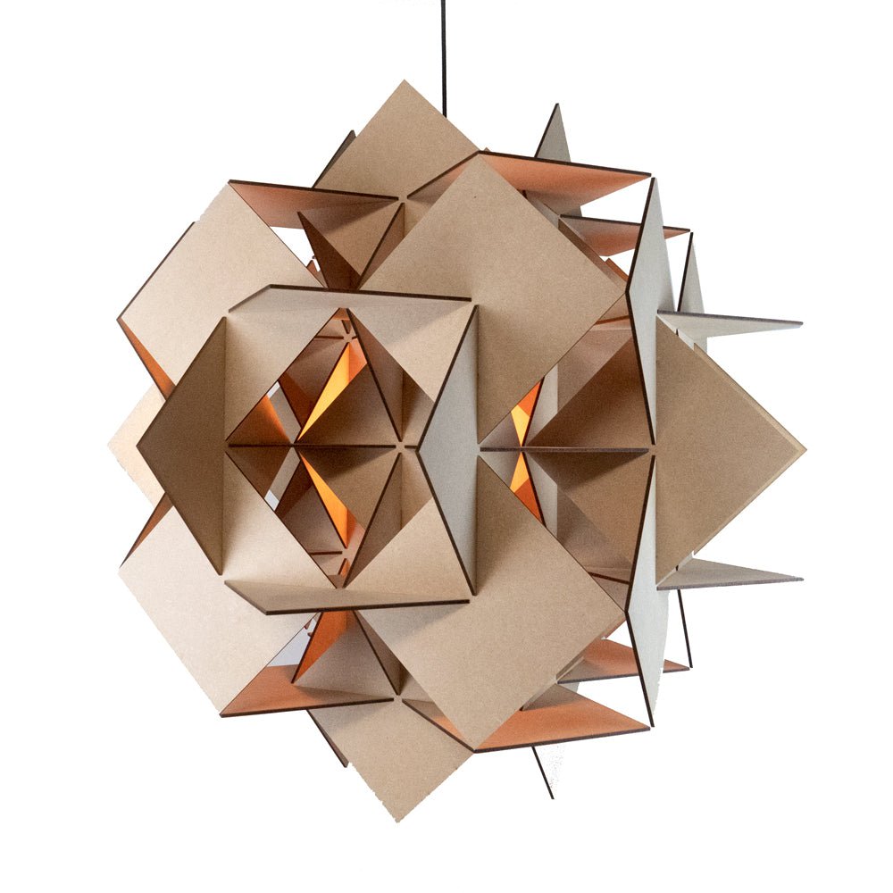 Hängelampe Triangulus
