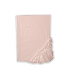 Satynowe prześcieradło z elastyczną wstawką w kolorze Solid Creamy Peach