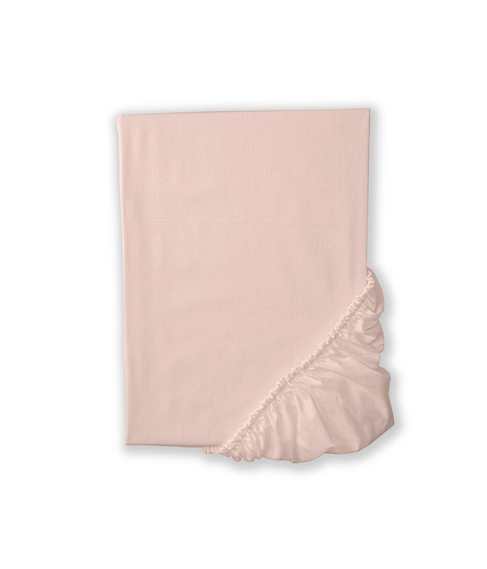 Satynowe prześcieradło z elastyczną wstawką w kolorze Solid Creamy Peach
