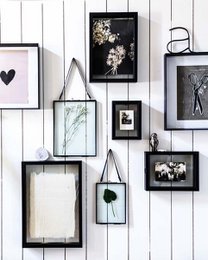 Photo Frame Metal Black with Lock 20x26x0.7cm
